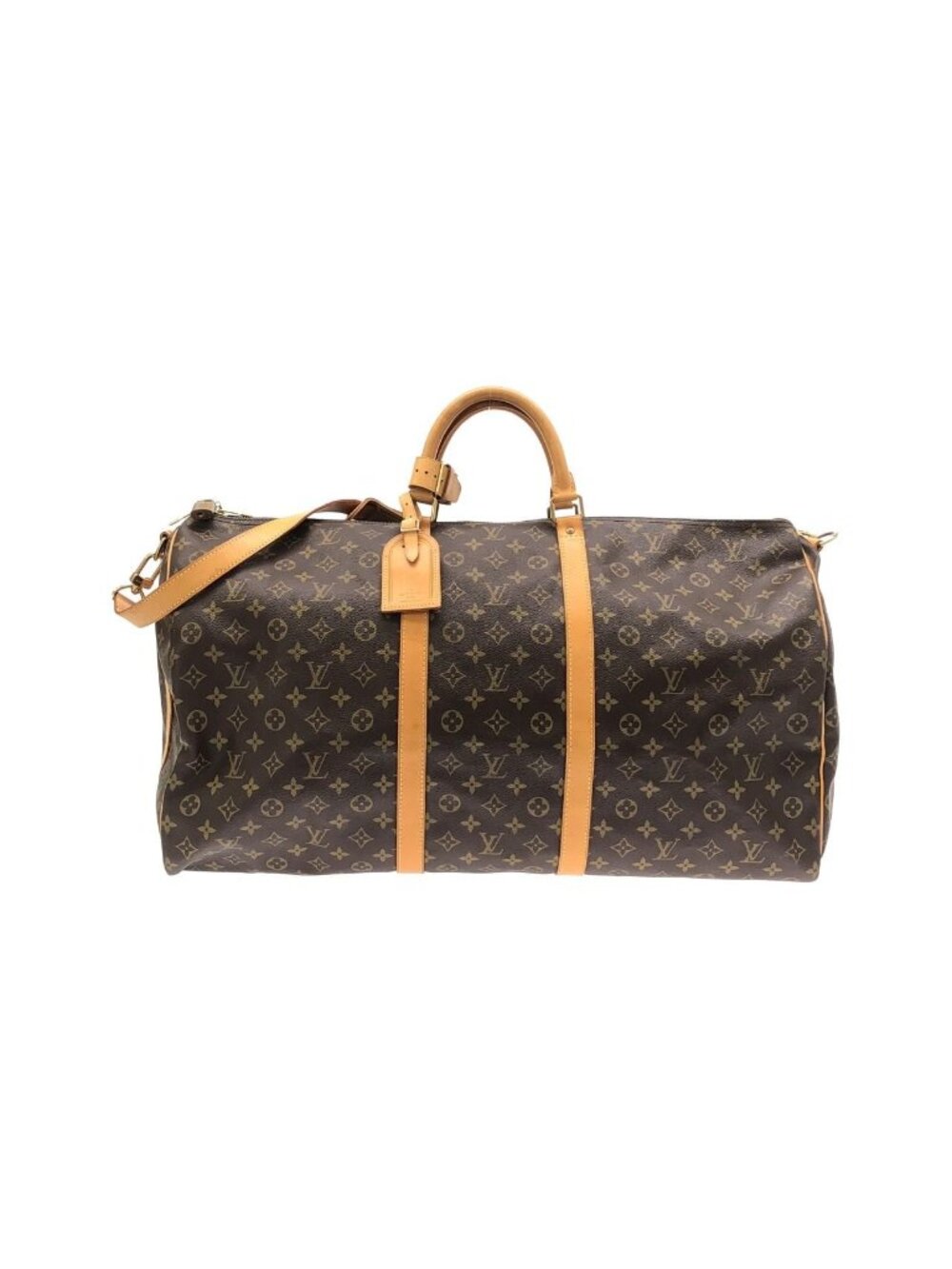 Louis Vuitton Monogram Keepall Bandouliere 60 Boston Bag